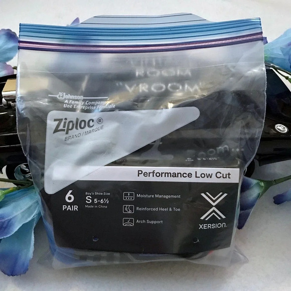 Xersion New with Detached Packaging 6 Pairs of Socks for Boys S (5-6.5) - Picture 5 of 5